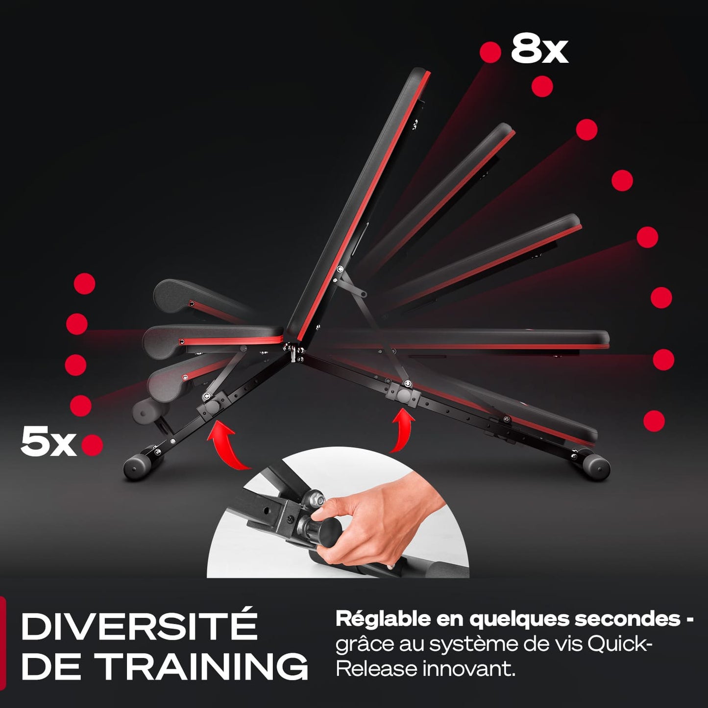 Banc de musculation CoreMax