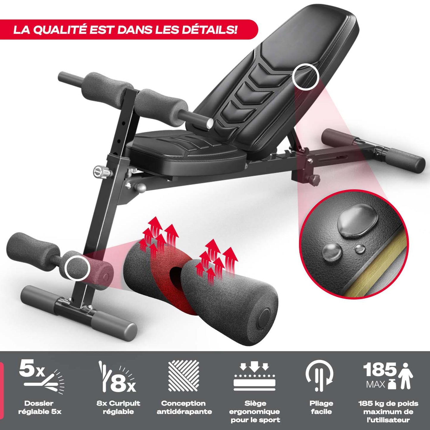 Banc de musculation EvoFit