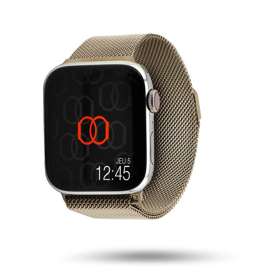 Bracelet milanais acier inoxydable pour Apple Watch