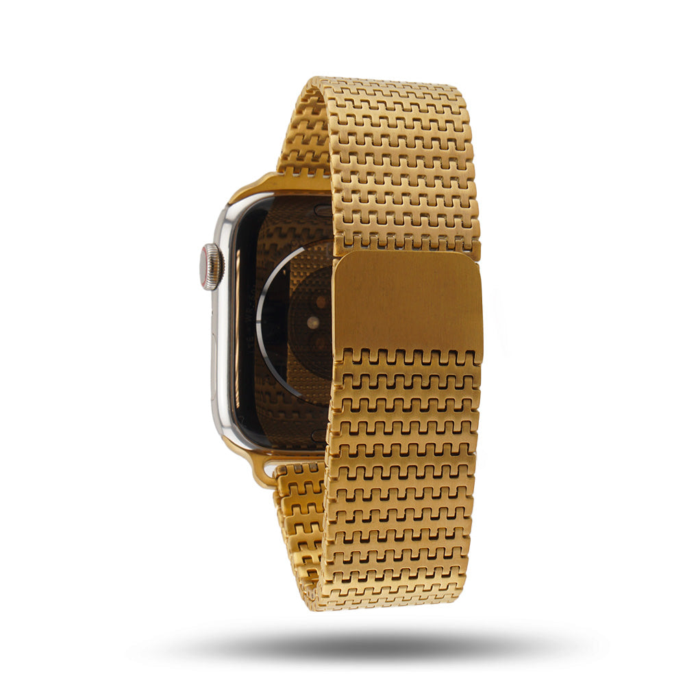 Bracelet à chainons magnétiques pour Apple Watch