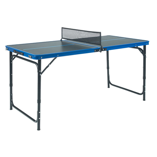 Mini Table de Ping-Pong Pliable - Set Complet avec Raquettes et Filet