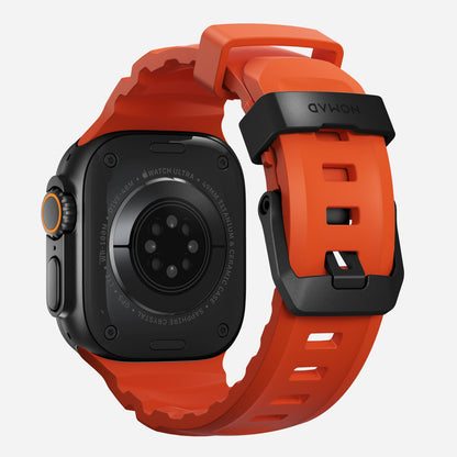 Bracelet Apple Watch en fluoroélastomère FKM