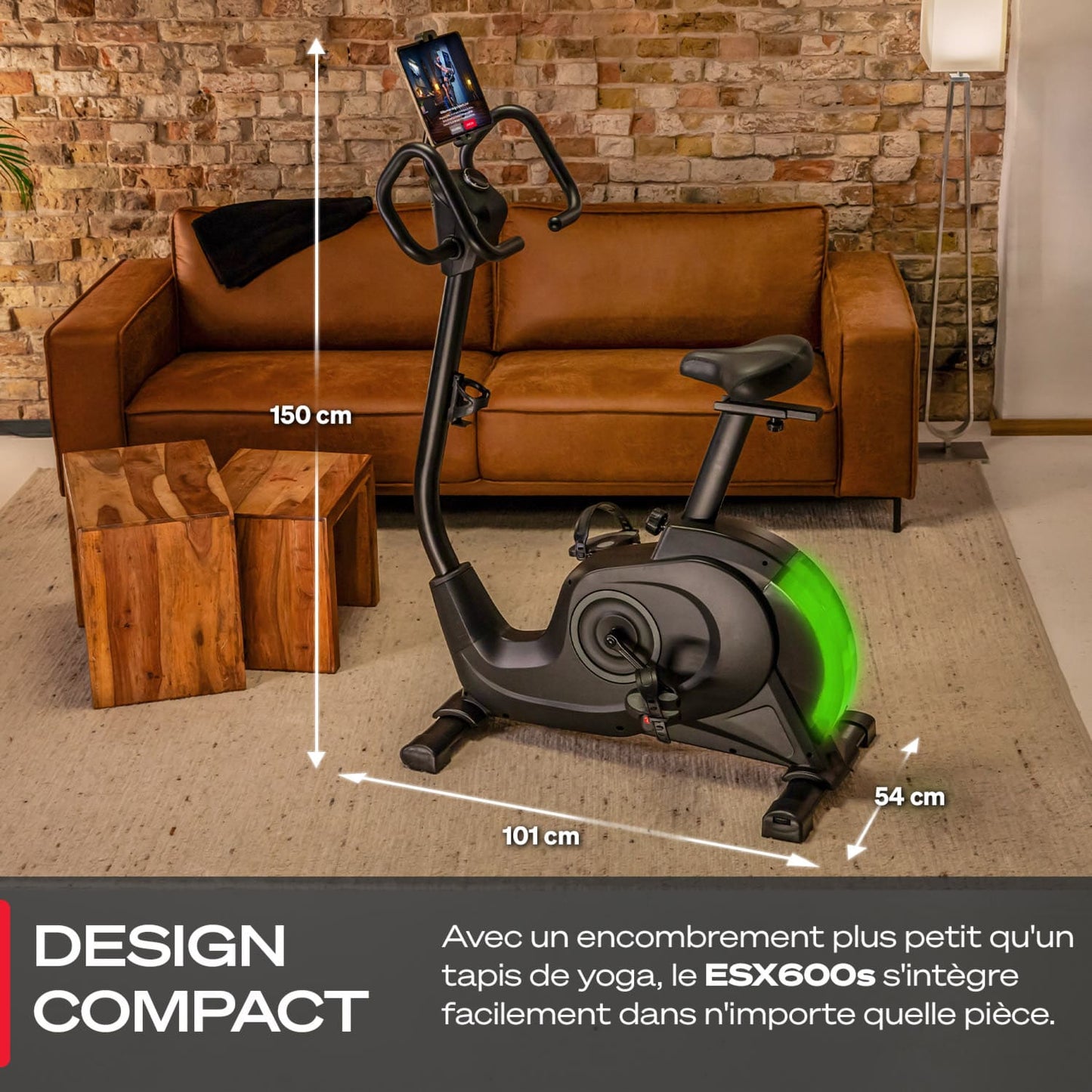 Vélo d'appartement PulseFit