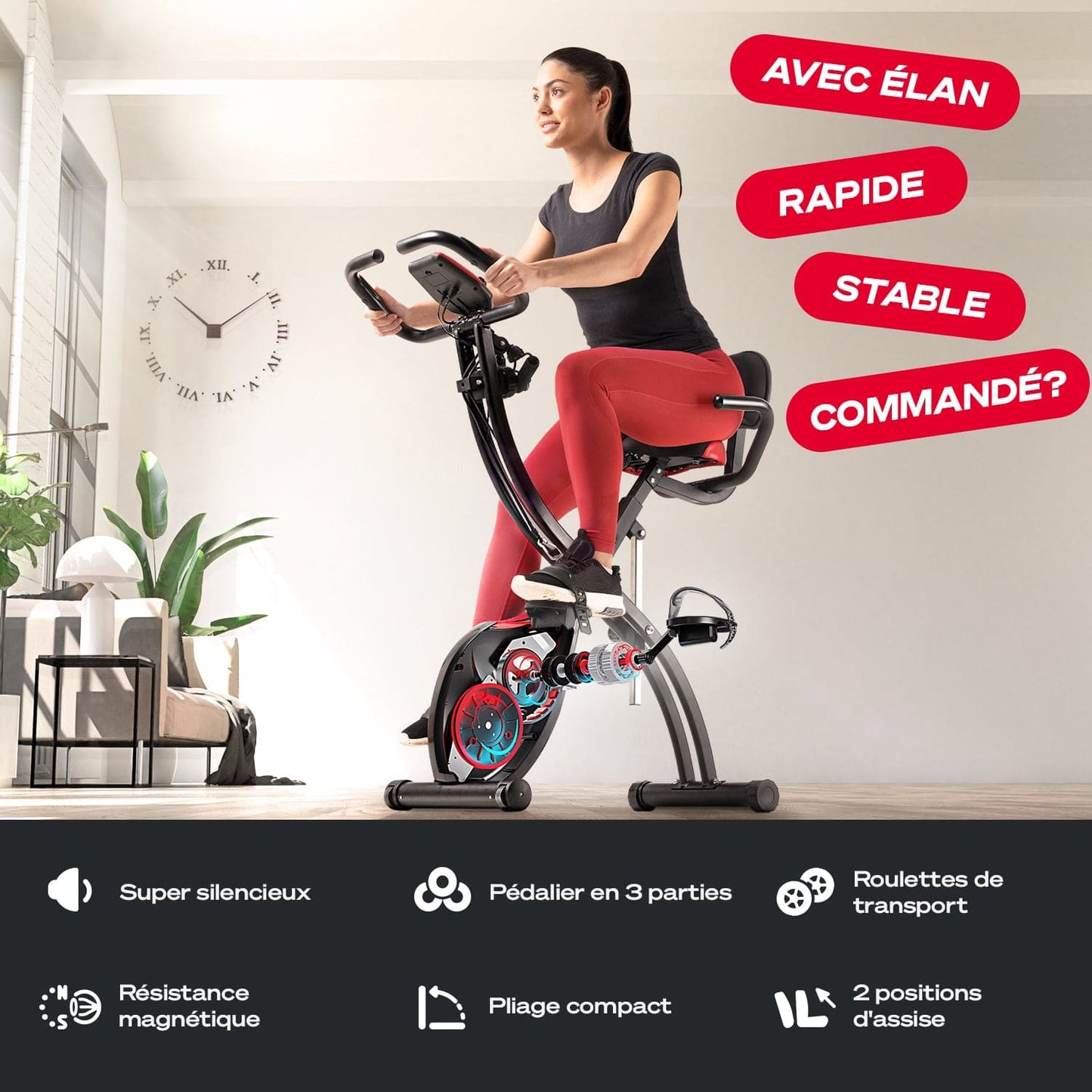 Vélo d'appartement X-Rider